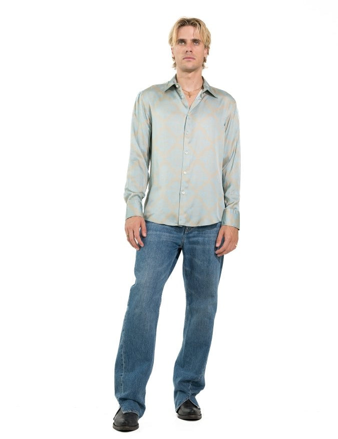 CAMICIA BLUE BAROQUE - Benevierre