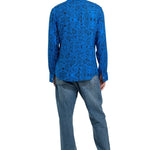 CAMICIA BLUE MADRID PAISLEY - Benevierre