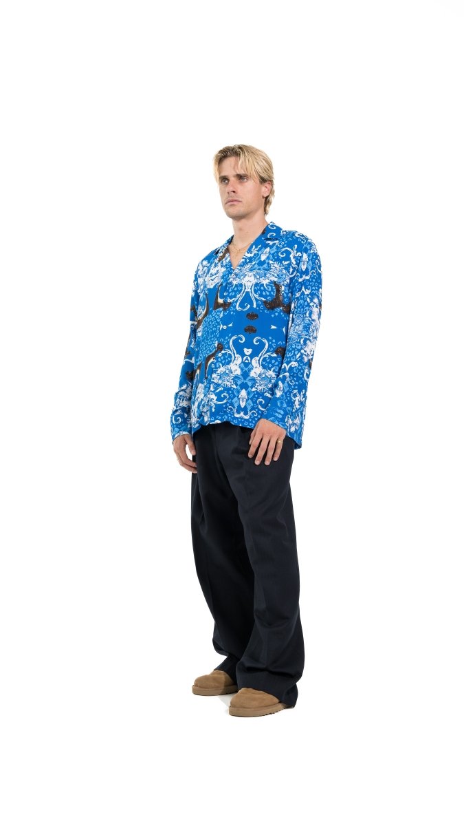 CAMICIA BLUE SAVANA - Benevierre