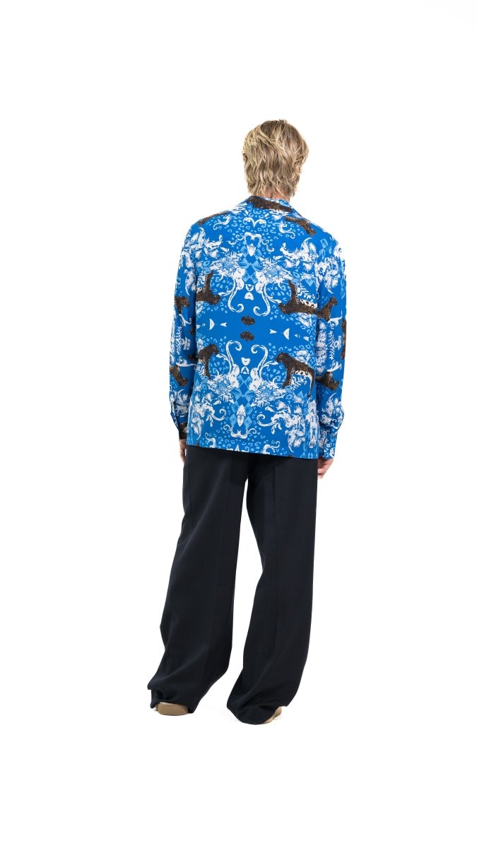 CAMICIA BLUE SAVANA - Benevierre