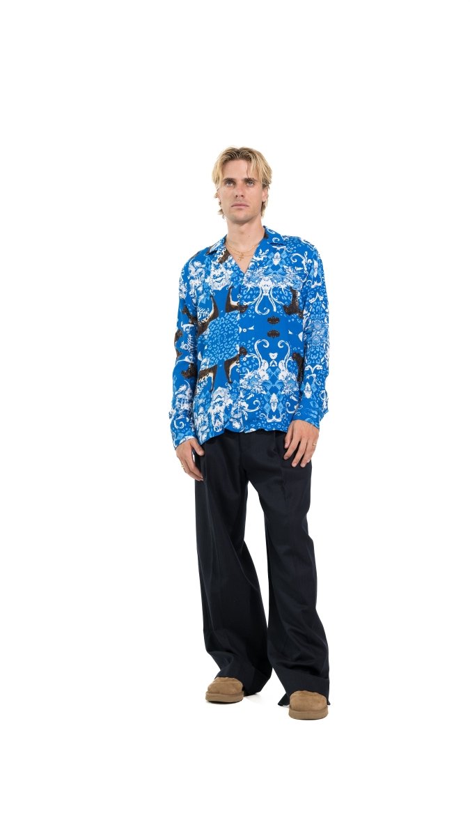 CAMICIA BLUE SAVANA - Benevierre
