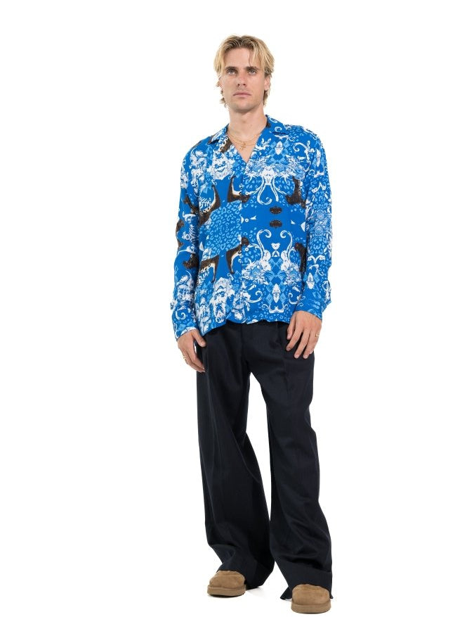CAMICIA BLUE SAVANA - Benevierre