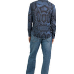 CAMICIA BLUE SNAKE - Benevierre