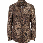 CAMICIA BROWN LEOPARD - Benevierre