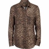 CAMICIA BROWN LEOPARD - Benevierre