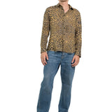 CAMICIA BROWN LEOPARD - Benevierre