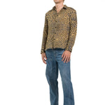 CAMICIA BROWN LEOPARD - Benevierre