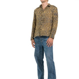 CAMICIA BROWN LEOPARD - Benevierre