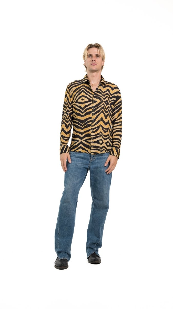 CAMICIA BROWN ZEBRA - Benevierre