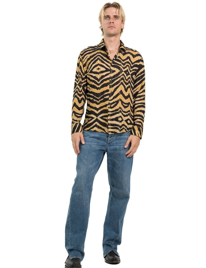 CAMICIA BROWN ZEBRA - Benevierre