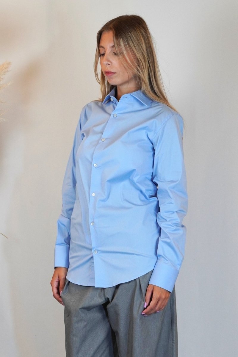 CAMICIA ELEGANT AZZURRA - Benevierre