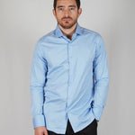 CAMICIA ELEGANT AZZURRA - Benevierre