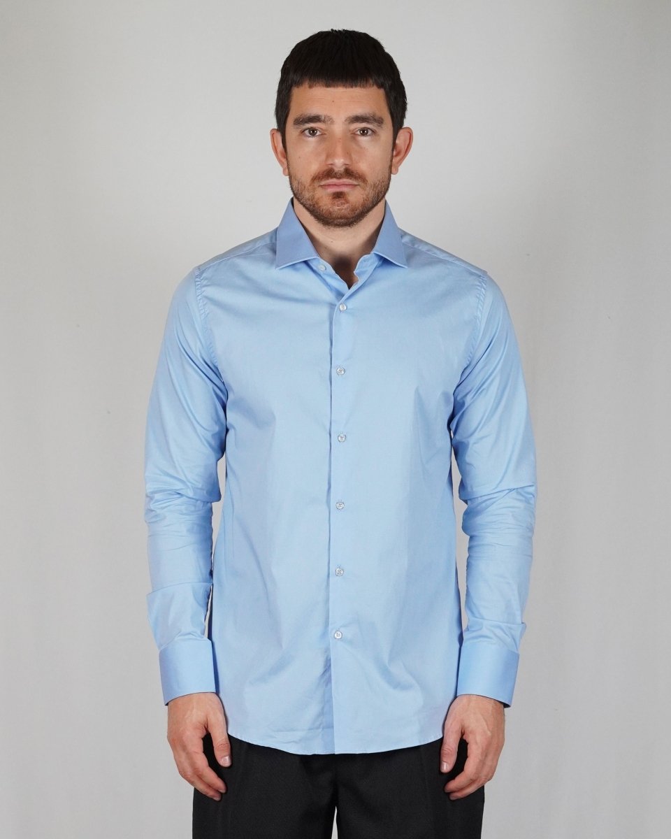 CAMICIA ELEGANT AZZURRA - Benevierre
