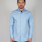 CAMICIA ELEGANT AZZURRA - Benevierre