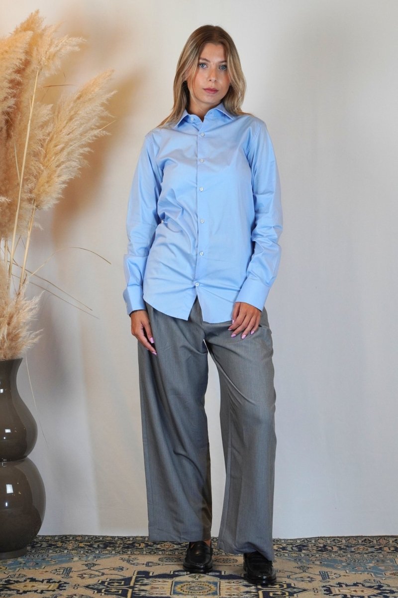 CAMICIA ELEGANT AZZURRA - Benevierre