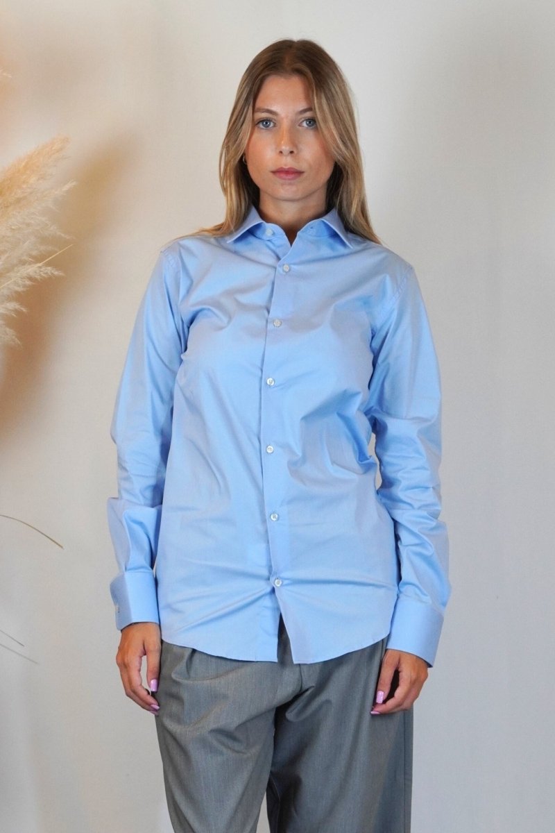 CAMICIA ELEGANT AZZURRA - Benevierre