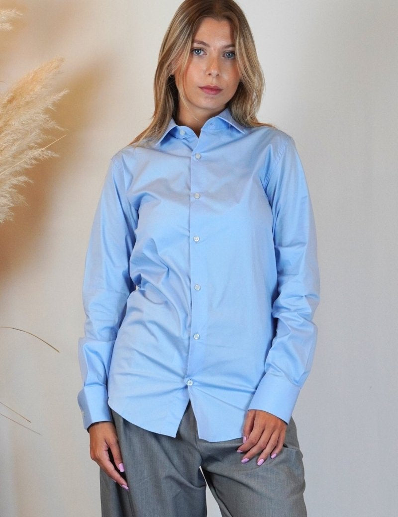 CAMICIA ELEGANT AZZURRA - Benevierre