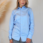 CAMICIA ELEGANT AZZURRA - Benevierre