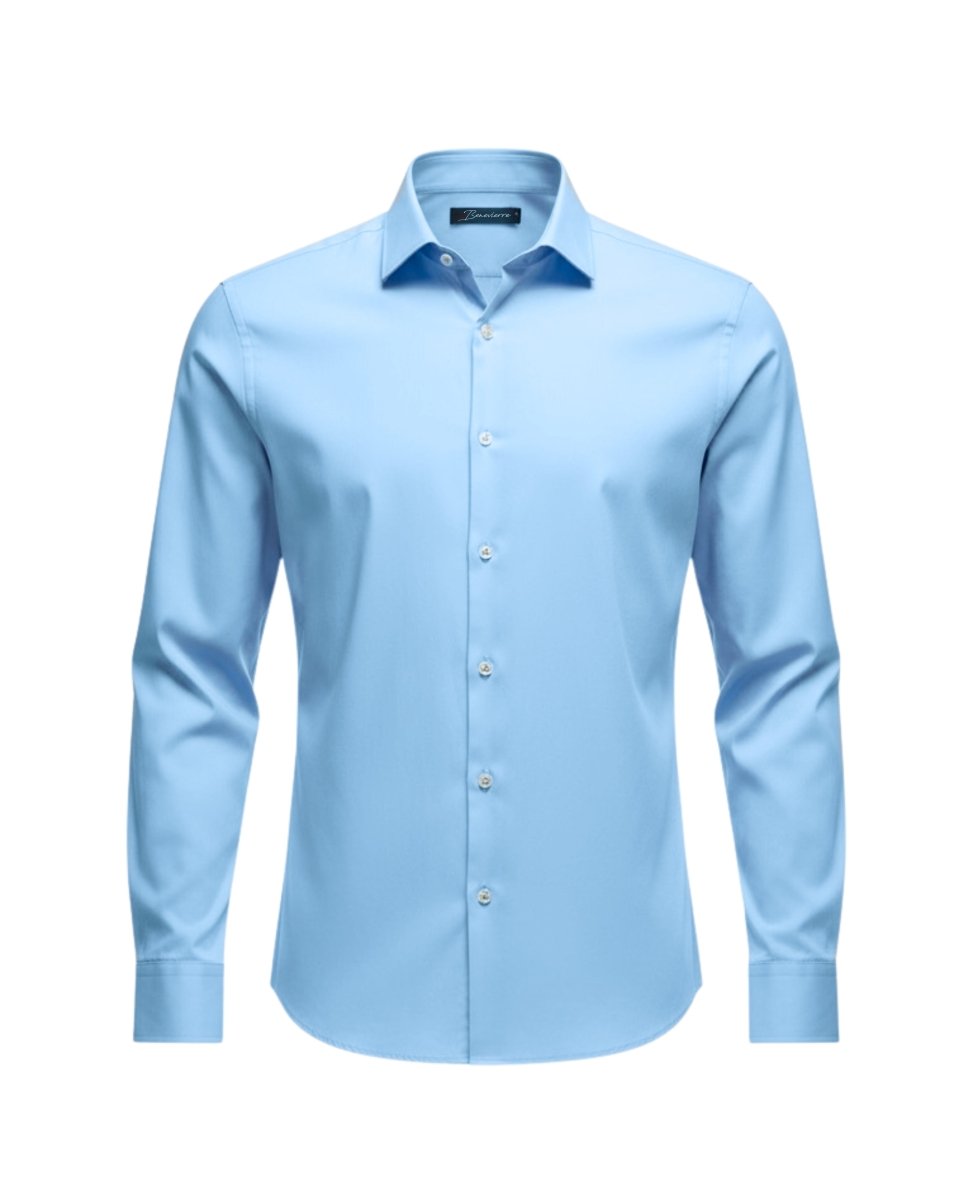 CAMICIA ELEGANT AZZURRA - Benevierre