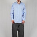 CAMICIA ELEGANT CELESTE A QUADRETTI - Benevierre
