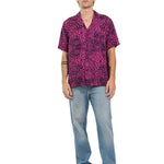 CAMICIA FUCSIA LEOPARD - Benevierre