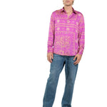 CAMICIA FUCSIA LONDON PAISLEY - Benevierre