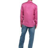 CAMICIA FUCSIA MINERAL POIS - Benevierre