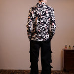 CAMICIA GEOMETRIC PINK ROSES - Benevierre