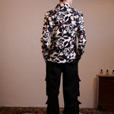 CAMICIA GEOMETRIC PINK ROSES - Benevierre
