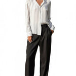 CAMICIA GREY DOUBLE STRIPES - Benevierre