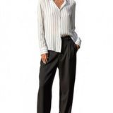 CAMICIA GREY DOUBLE STRIPES - Benevierre