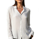 CAMICIA GREY DOUBLE STRIPES - Benevierre