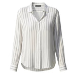 CAMICIA GREY DOUBLE STRIPES - Benevierre