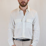 CAMICIA IN LINO BIANCA - Benevierre