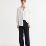 CAMICIA IN VISCOSA WHITE - Benevierre