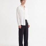 CAMICIA IN VISCOSA WHITE - Benevierre