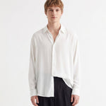 CAMICIA IN VISCOSA WHITE - Benevierre