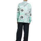 CAMICIA LIGHT BLUE FLOWERS - Benevierre