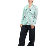 CAMICIA LIGHT BLUE FLOWERS - Benevierre