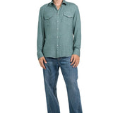 CAMICIA LIGHT BLUE MINERAL POIS - Benevierre