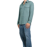 CAMICIA LIGHT BLUE MINERAL POIS - Benevierre