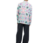 CAMICIA LIGHT BLUE ROSES - Benevierre