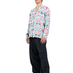 CAMICIA LIGHT BLUE ROSES - Benevierre