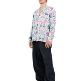 CAMICIA LIGHT BLUE ROSES - Benevierre