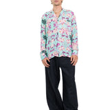 CAMICIA LIGHT BLUE ROSES - Benevierre
