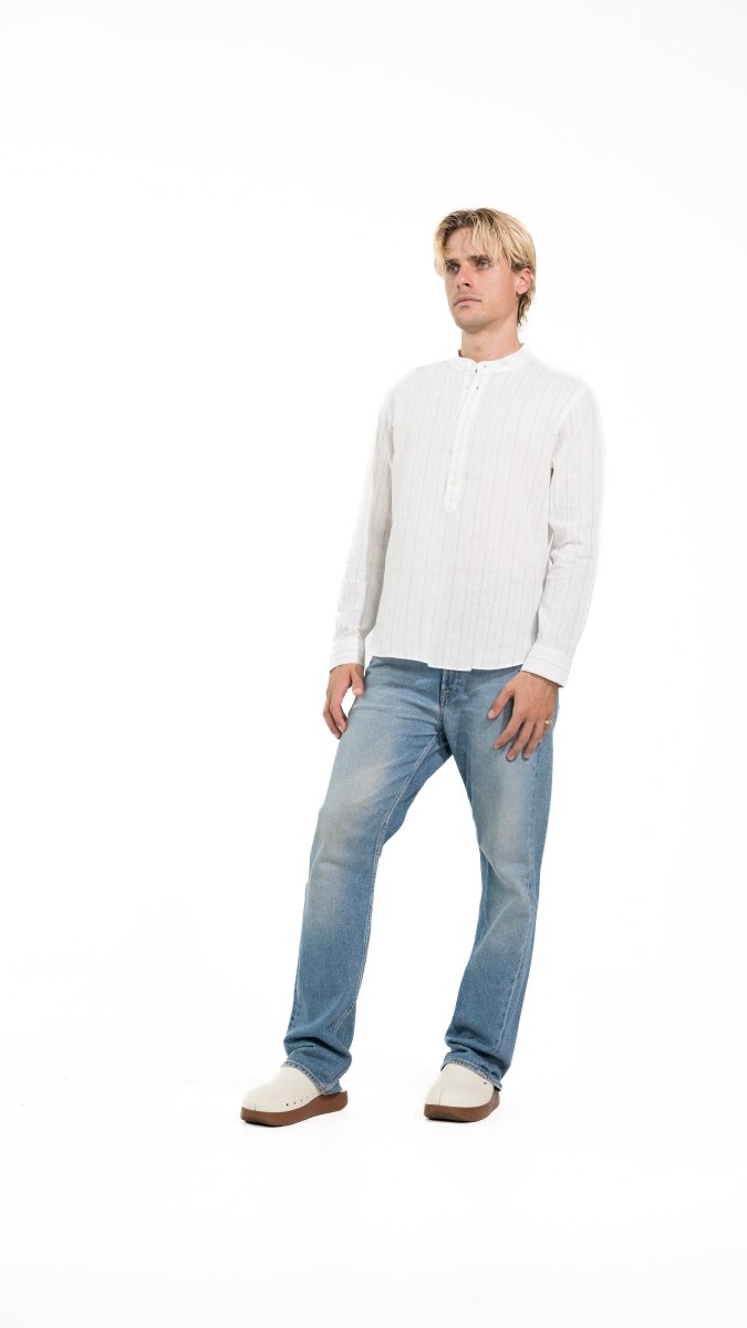 CAMICIA LILIAC DROP STRIPES - Benevierre
