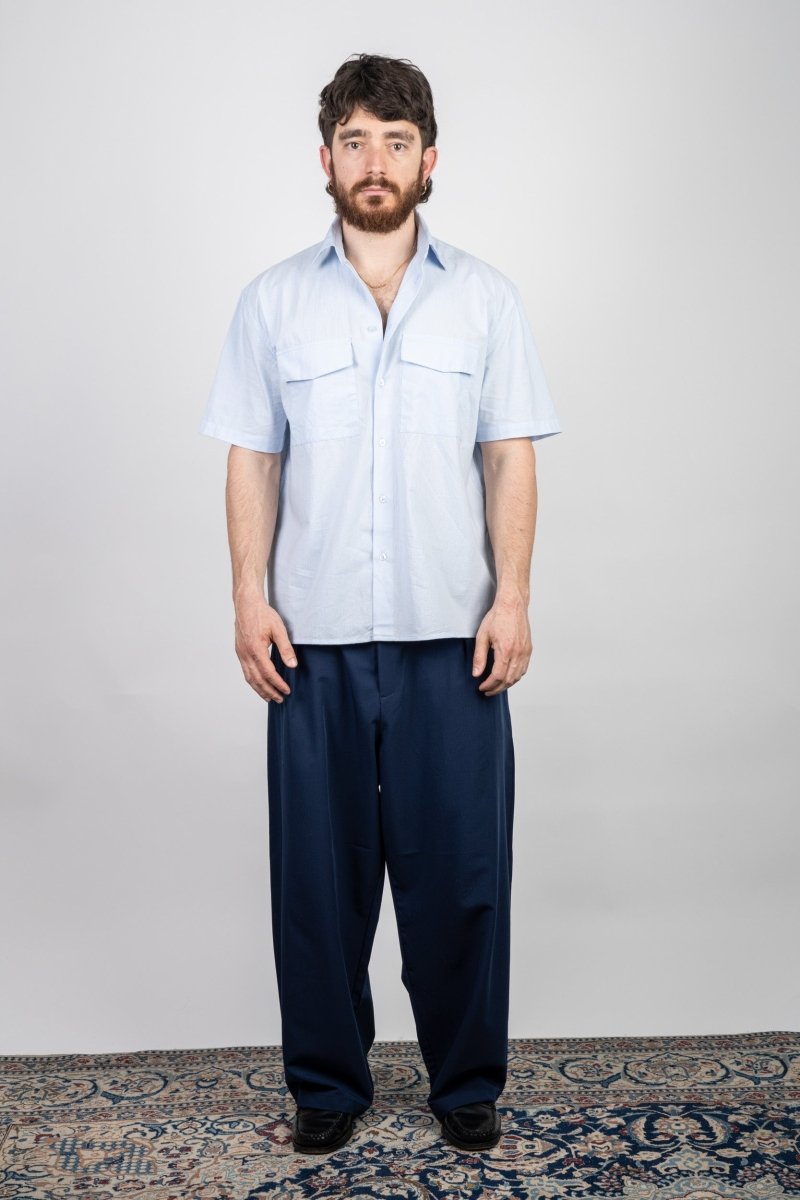 CAMICIA NETTUNO BLUE - Benevierre