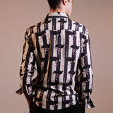 CAMICIA OSTRICHES AND STRIPES - Benevierre