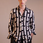 CAMICIA OSTRICHES AND STRIPES - Benevierre