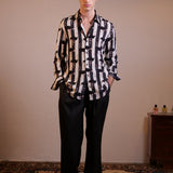 CAMICIA OSTRICHES AND STRIPES - Benevierre